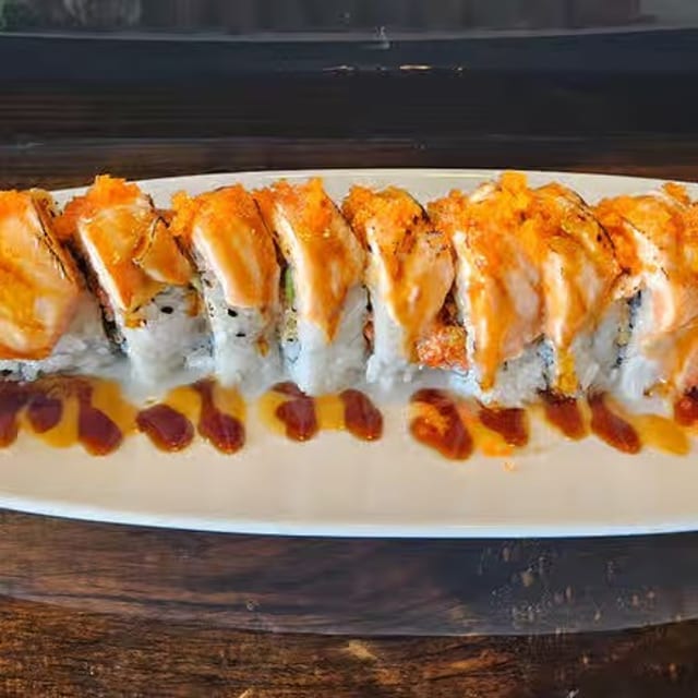 Salmon Thunder Roll.