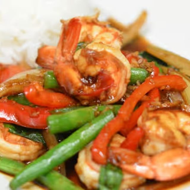 Spicy Basil Stir Fry (Dinner).