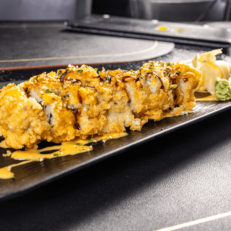 Indulge in Our Spicy Crab Roll