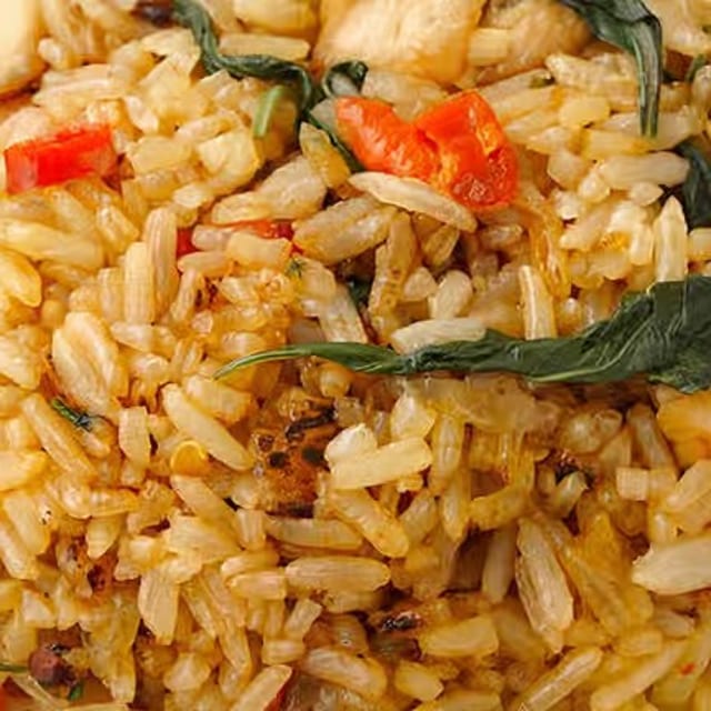 Basil Fried Rice (Dinner).