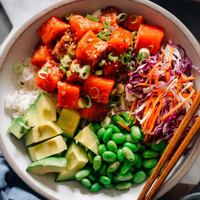 Salmon Pokè Bowl L.
