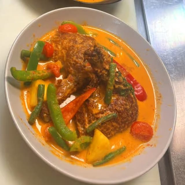 Red Pineapple Curry (Dinner).