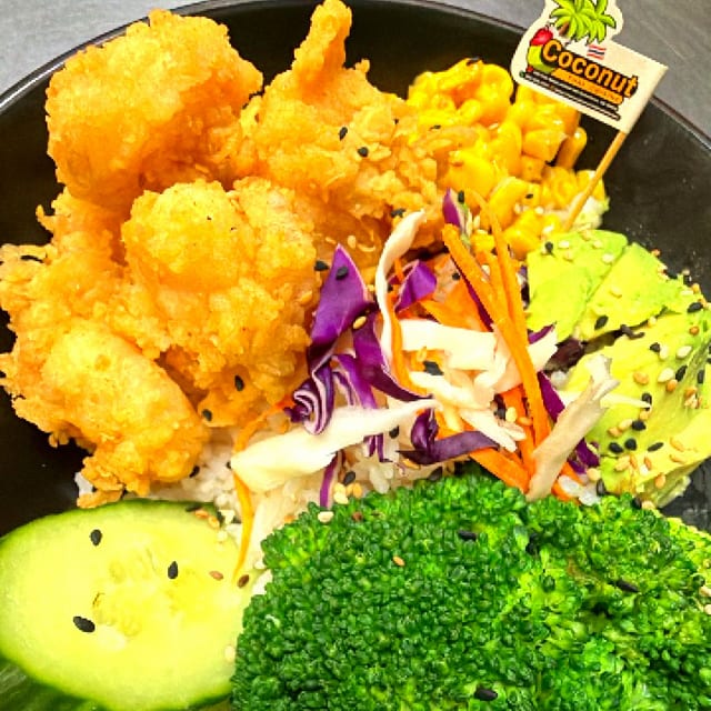 Crispy Shrimp Teriyaki Bowl (Copy).